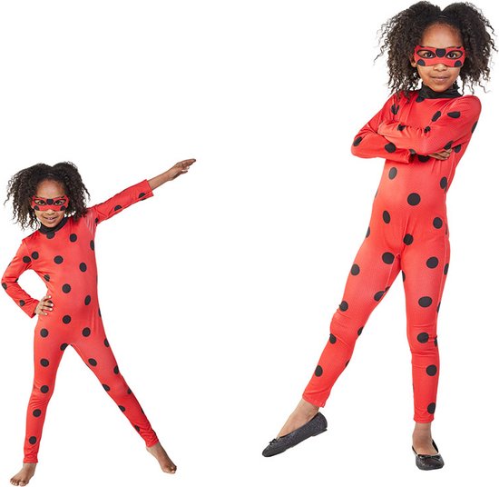 Rubie's Dress Up Miraculous Ladybug Filles Rouge Taille 110-116 | bol