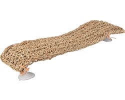 Terra Della - Natuurlijke Decoratie - Reptielen - Reptiel Relaxer Rechthoekig 17,8x75cm Beige - 1st