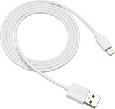 Canyon MFI -1 bliksem naar USB -kabel 12W 1MTR White - IPAD/iPhone - Gegevenskabel - MFI Lightning naar USB - 12Watt vermogen - 1 meter lengte