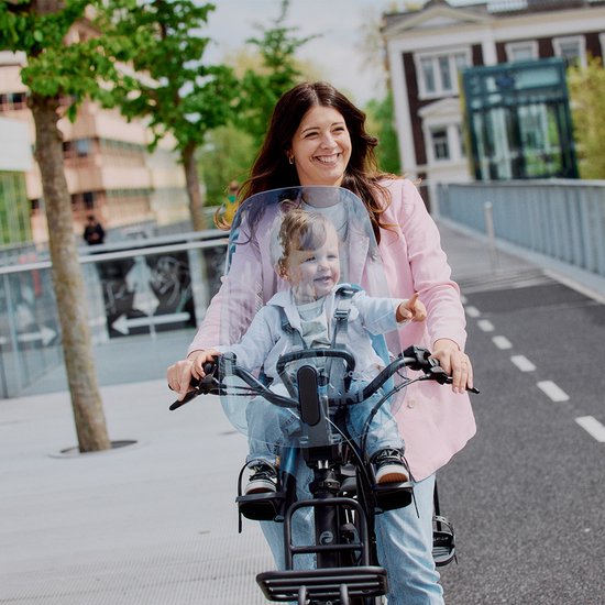 Urban Iki Fietsstoeltje Voor - Fuji Blue/Bincho Black van Urban Iki — afbeelding 2