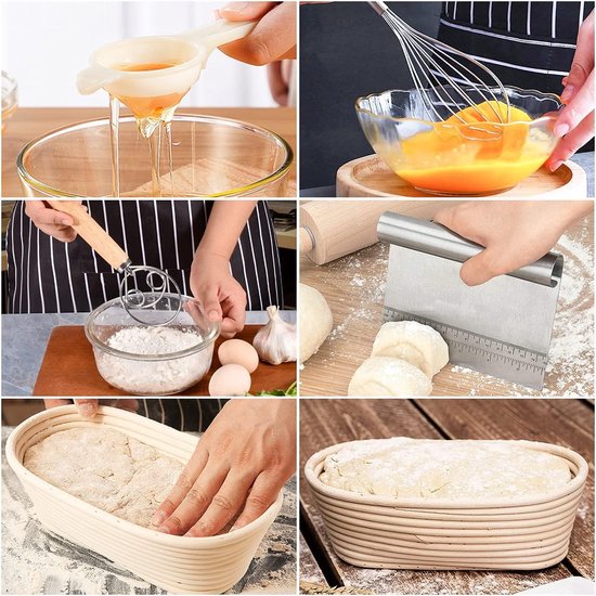 Panier à riz Bobra - Ensembles de cuisson du pain - Moule à pain - pour la  cuisson du