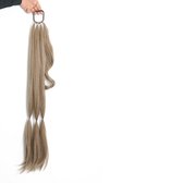 BaykaDecor - Ponytail Hair Extensions - Hairextensions - Haarstuk Dames - Haarextensions - Haren / Pruik - Donker Blond Haar 85CM
