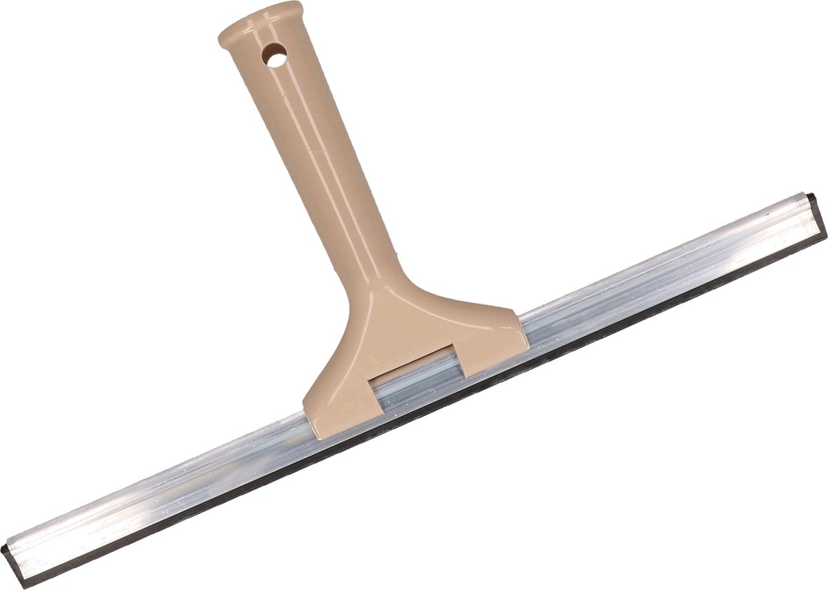 Goedkoopste Buemag Raamwisser/raamtrekker - kunststof handvat - beige - 30 cm breed - douche wisser