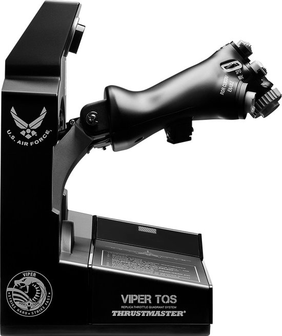 Thrustmaster Viper TQS voor PC - Metalen Throttle Quadrant Systeem - 21 Actieknoppen en 5 Assen - Iconische Chaff/Flare-Functies - Thrustmaster