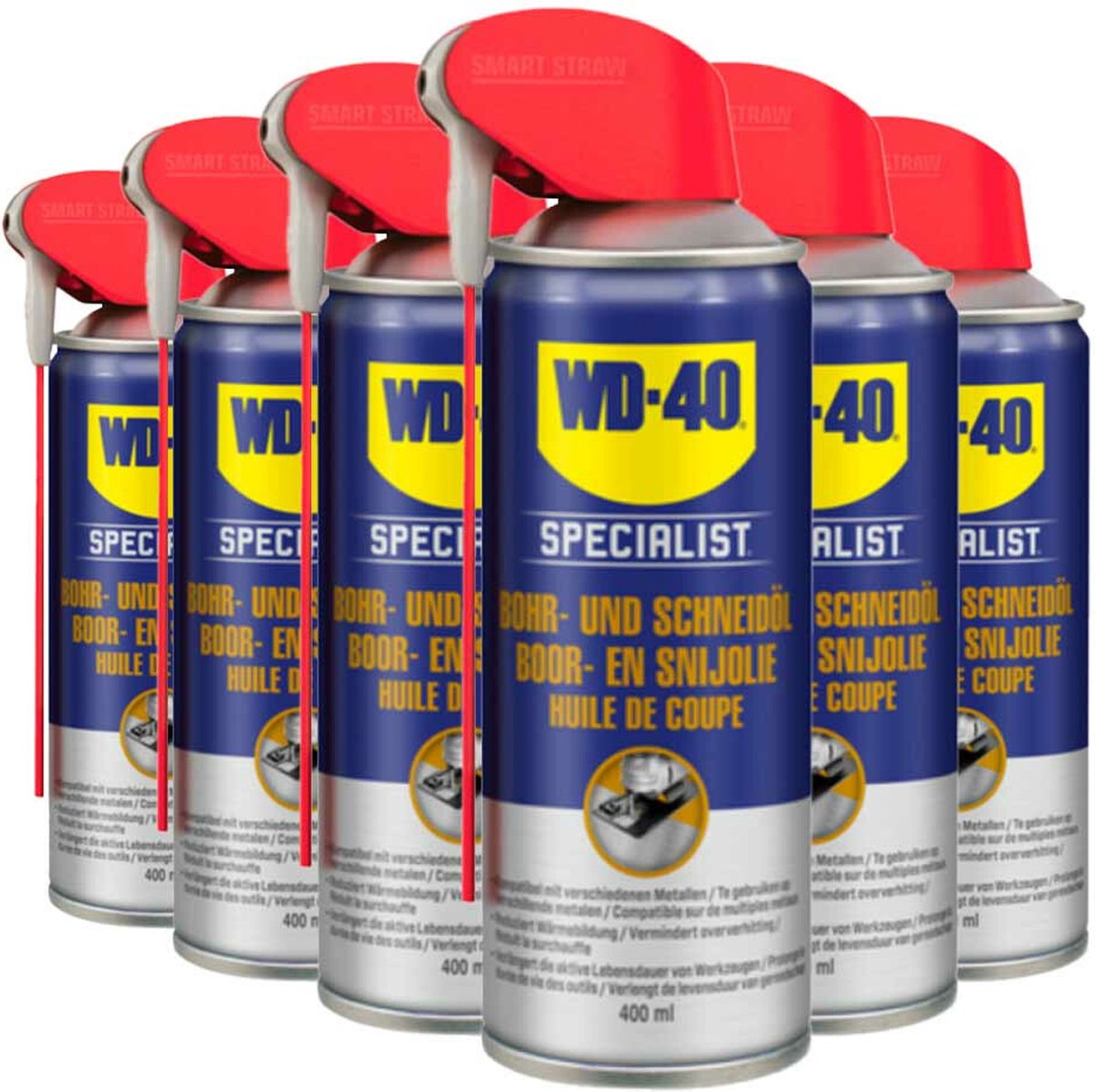 6x WD-40 Specialist® Boor- en Snijolie 400 ml
