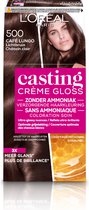 L’Oréal Paris Casting Crème Gloss 500 Café Lungo - Lichtbruin - Haarverf