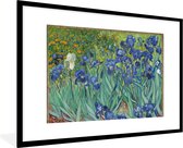 Cadre photo avec affiche - Iris - Vincent van Gogh - 120x80 cm - Cadre pour affiche