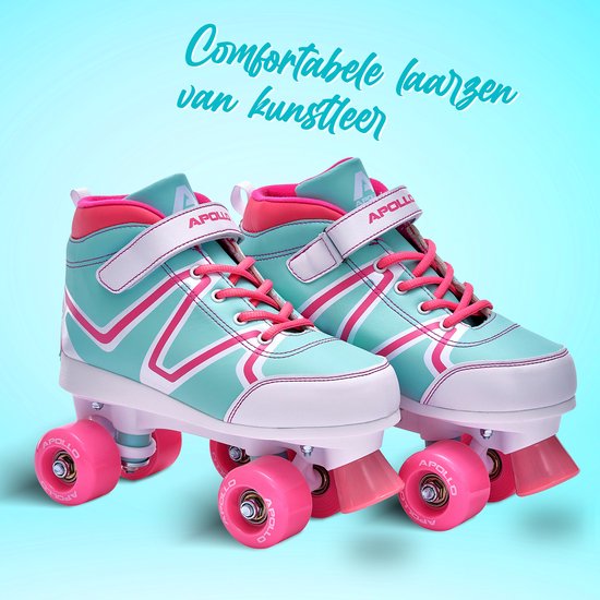 Disco Klassieke rolschaatsen voor kinderen en volwassenen - Nightfever – Apollo Funsport Nederland
