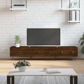 The Living Store Televisiekast - Tv-meubel - 150 x 36 x 30 cm - Bruineiken