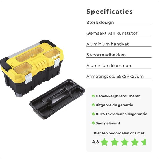 GEREEDSCHAPKOFFER TAYG 35 - Gereedschap online kopen | Webwinkel Icono