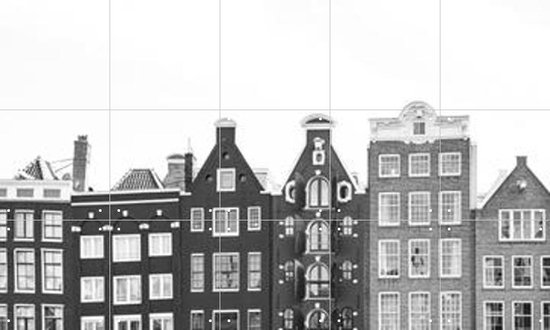 IXXI Amsterdam - Wanddecoratie - Fotografie - 100 x 60 cm