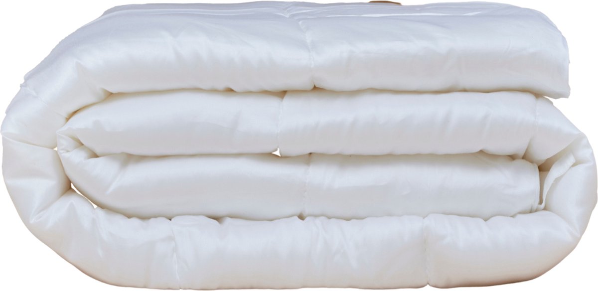 Coco & Cici - Tencel Dekbed 4 Seizoenen 260 x 220 cm - 2 Persoons Beddengoed - Hypoallergeen & Warmte Regulerend - 100% Tencel Lyocell - Wit