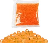 Gel balletjes Oranje - 10.000 stuks - orbeez balletjes - water balletjes 7-8mm