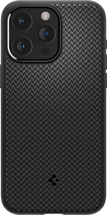 Spigen IPhone 13 Pro Hoesje Mag Armor - Mat Zwart, Magneetcompatibel, Dubbellaagse Bescherming