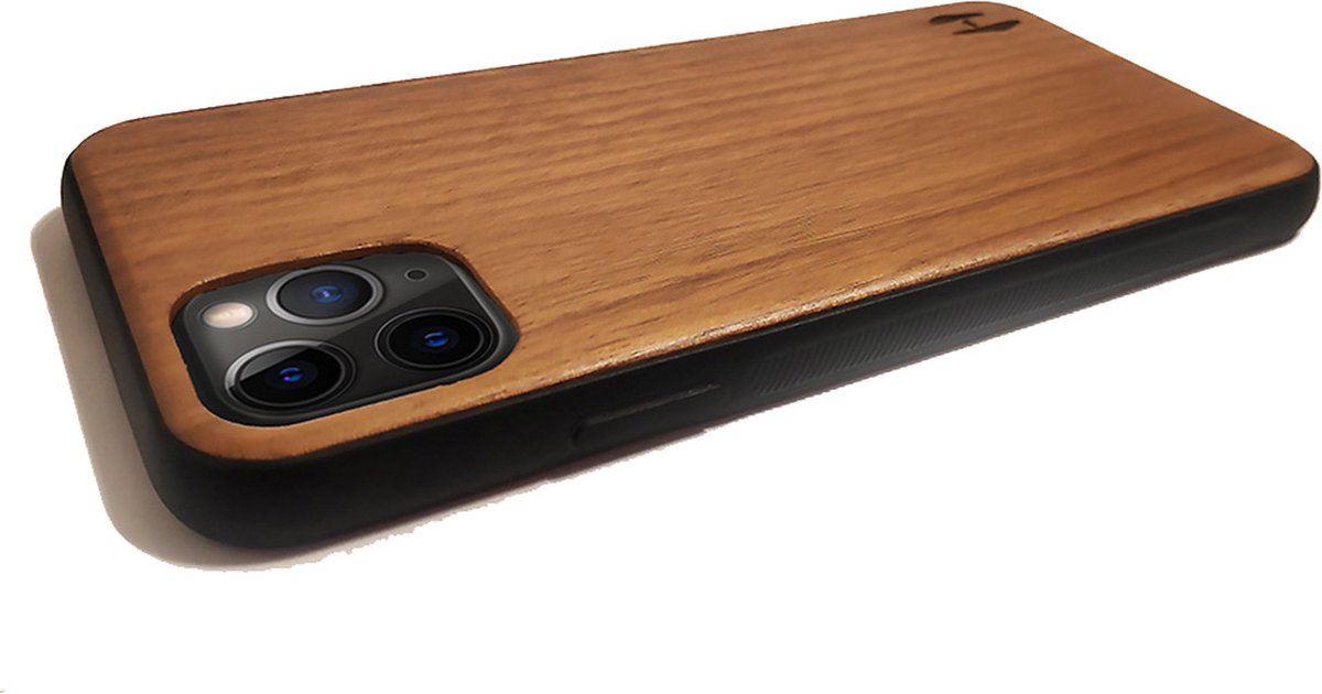 Hoentjen Creatie, Houten TPU case - iPhone 11pro max Noten
