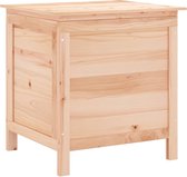 vidaXL-Boîte de jardin-50x49x56-5-cm-Épicéa massif - Boîte de jardin - Boîtes de jardin - Opbergbox - Opbergbox Jardin