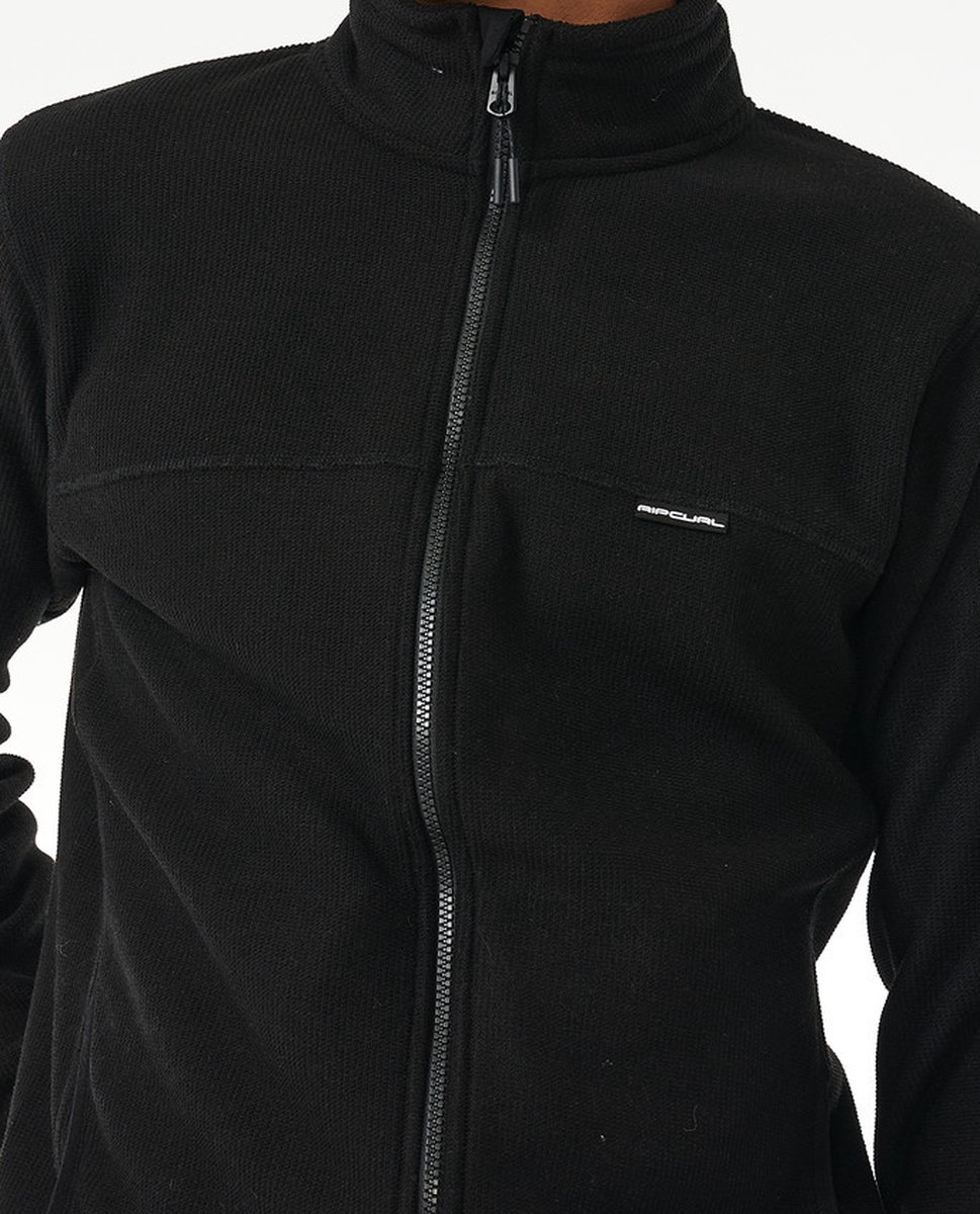 Rip Curl Journeys Grid Polar Fleece - Black | bol.