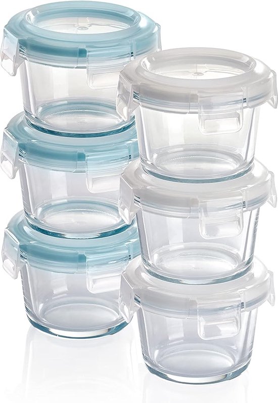Luchtdichte Voedselcontainers, 16 Stuks  8 Containers, 8 Deksels Kunststof Containers Voor Levensmiddelen Bpa Vrij Lekvrij Vaatwasser Vriezer En Magnetron 2027731112