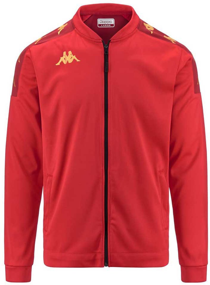 Kappa Giullio Half Rits Sweatshirt Rood S Man