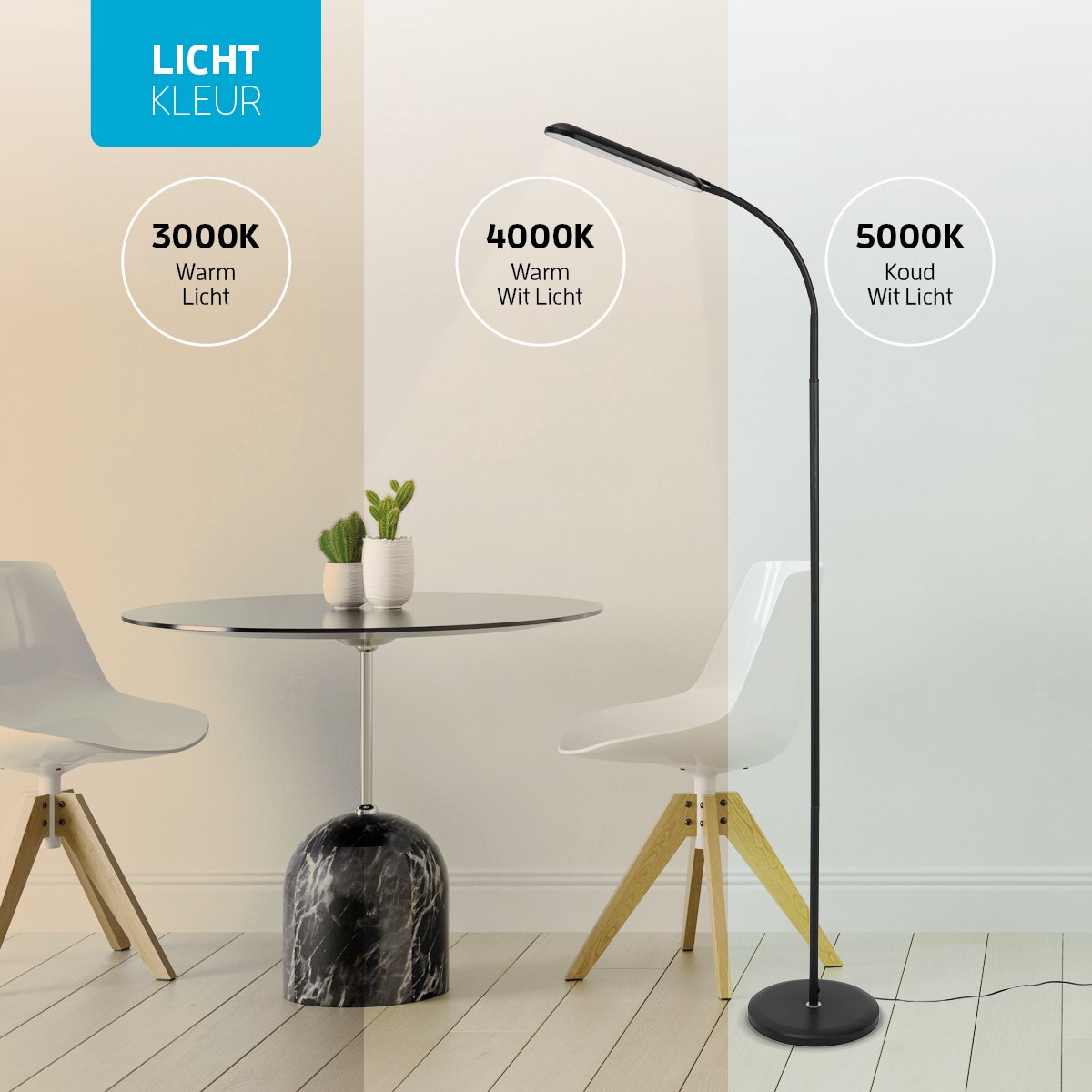 Varin Design LED leeslamp ultra-plat - Dimbaar thumbnail 4