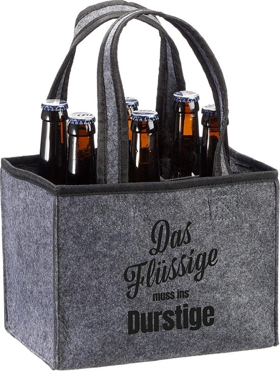 Porte-bouteille, sac à bouteille, sac à bière, sac à main pour homme,  support en... | bol
