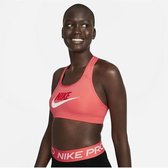 Nike Dri-Fit Swoosh Run sport bh rood