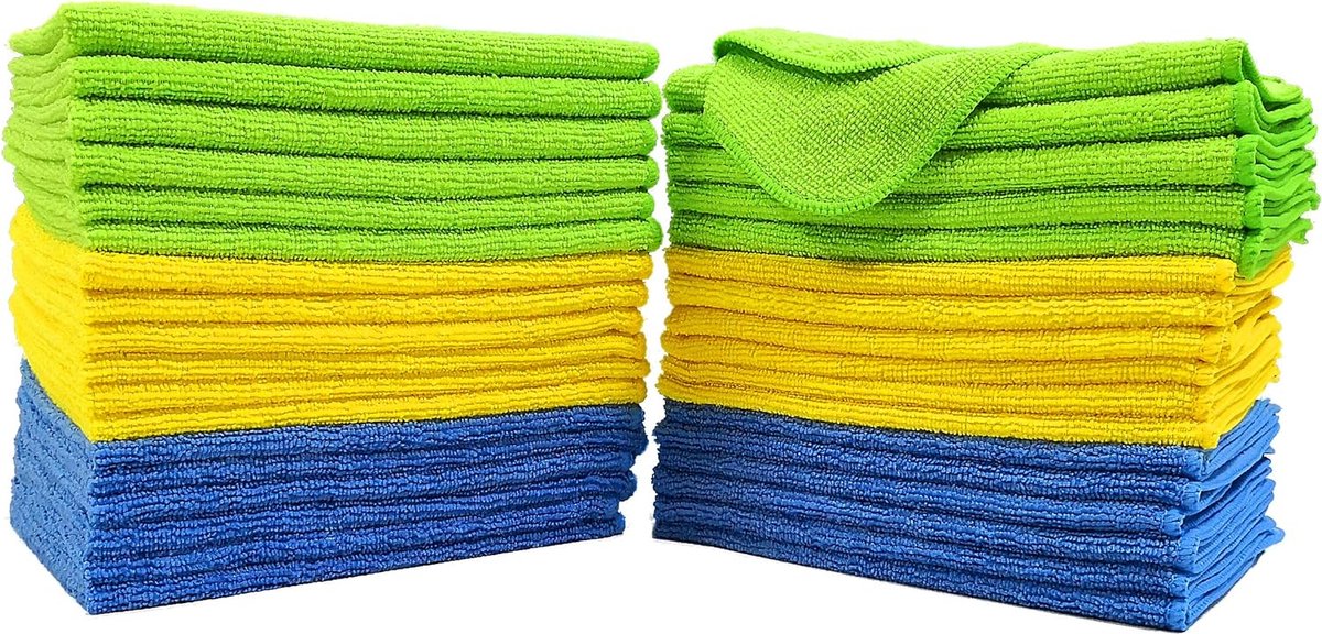 Goedkoopste Microfibre cleaning cloth 36-pack - 305 x 406 cm - Polyte