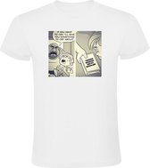 Tarieven verkeersboetes in Nederland Heren T-shirt - verkeer - boete - hard rijden - auto - baby - huilen - humor - grappig