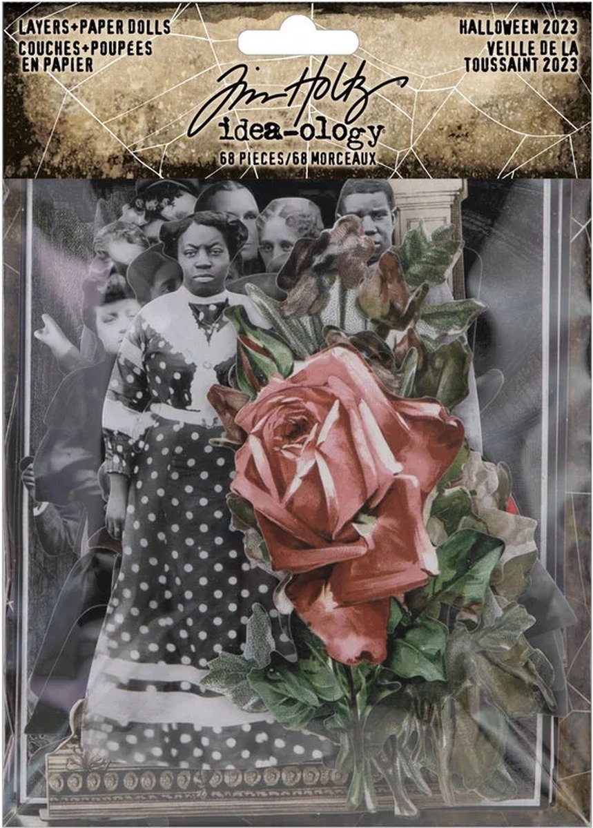 Idea-ology Tim Holtz - Halloween Layers + Paper Dolls (TH94333)