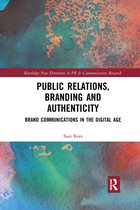 Routledge New Directions in PR & Communication Research- Public Relations, Branding and Authenticity