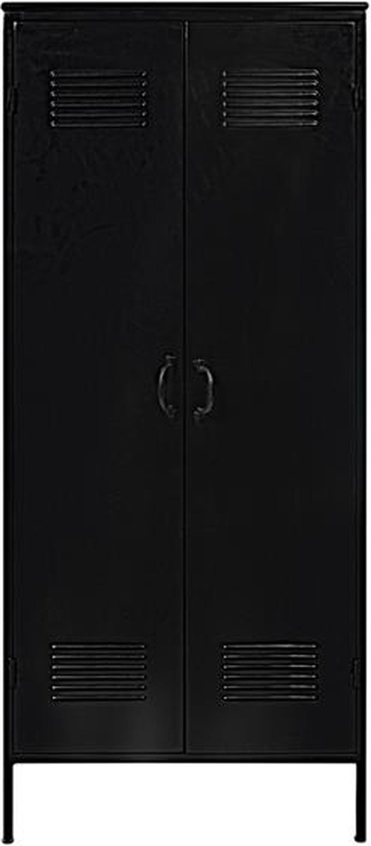 Lockerkast Zwart - Locker Industrieel - Lockerkast metaal