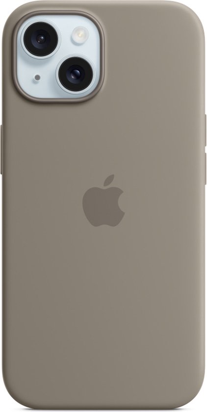 Coque en silicone avec MagSafe pour iPhone 12