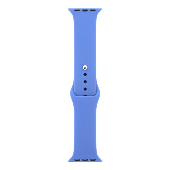 smartwatch bandje Silicoon voor watch bandje – Donker Blauw – Geschikt Voor 42 / 44 / 49mm – Smartwatch Siliconen Bandje
