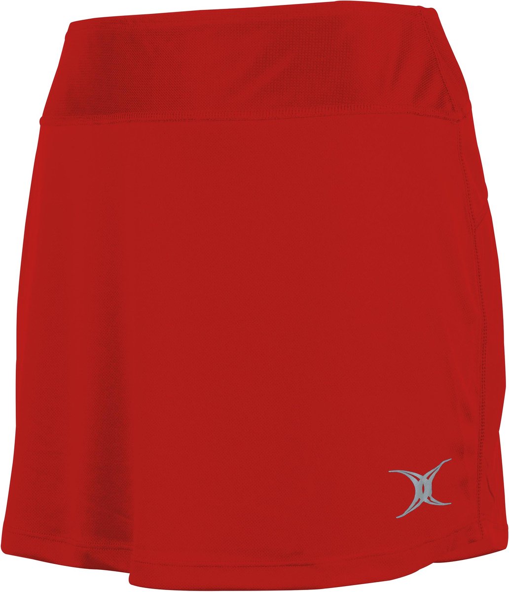 Gilbert Netball Eclipse Skort - W 16 - Rood