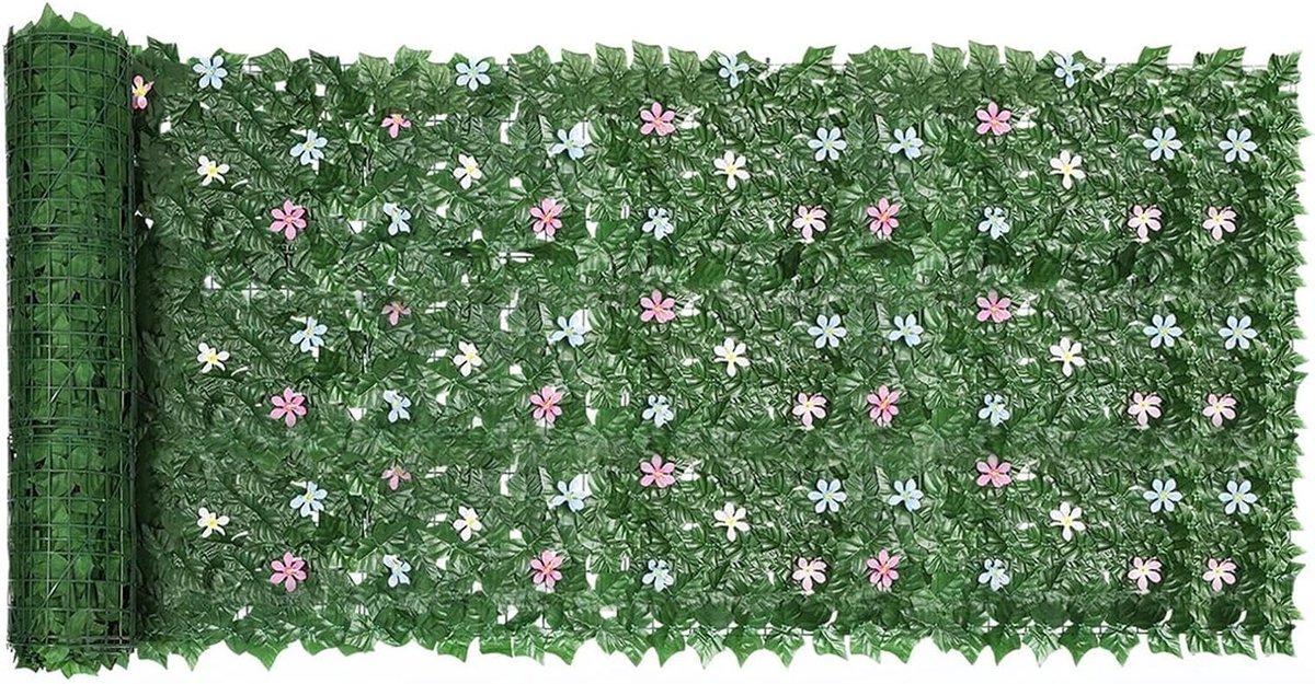 Klimop Scherm 1,01 meter x 3,00 meter Privacy Schutting