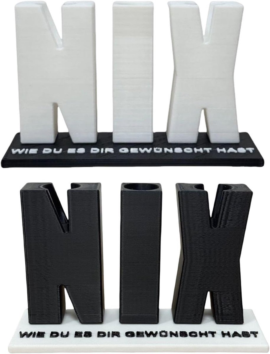2 Stuks Geld Cadeau Ornamenten, Creatieve Geld Geschenken, Nix Cash Souvenirs, Desktop Decoratie Ornamenten (Zwart, Wit).