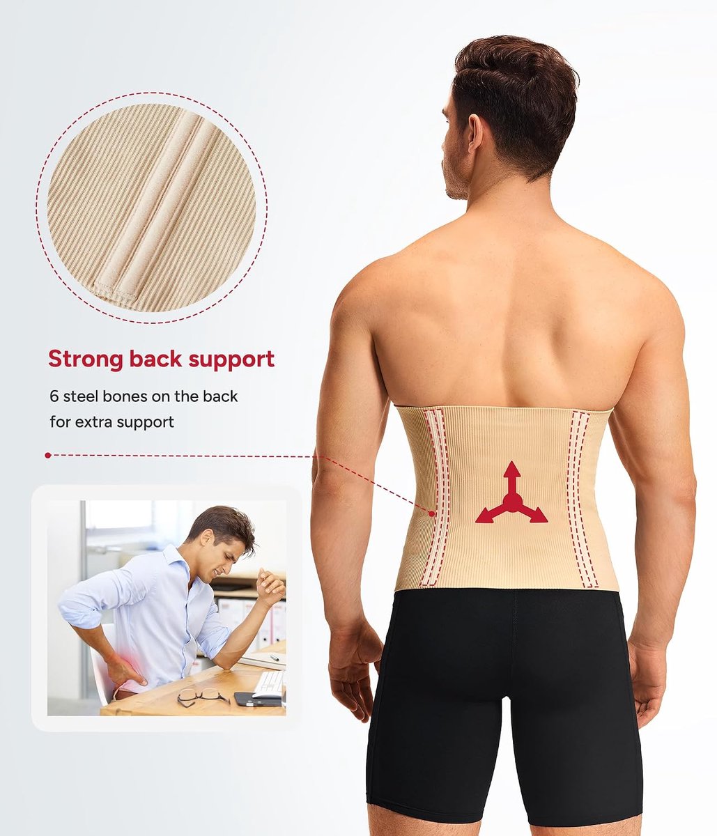 Waist Trainer voor mannen Shapewear Buikcontrole Body Shaper Korset Afslankende gordel Fajas para Hombres