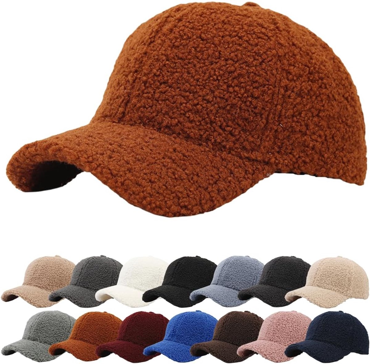 Pet gevoerde baseballpet voor heren, winter, dikke muts, petten, golfpet, pilotenmuts, wintermuts, outdoor, heren, winter, baseballpet met vizier, warme hoed