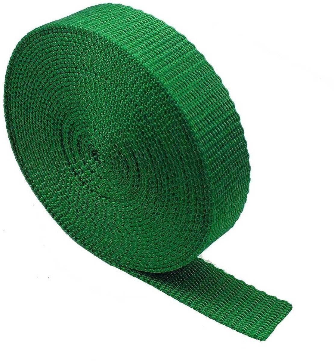 Duty Webbing Strap Tape - 5 meter - Rugzak/Rugzakken, Bagage/Vracht Riemen, Riemen (Smaragd, 25mm)