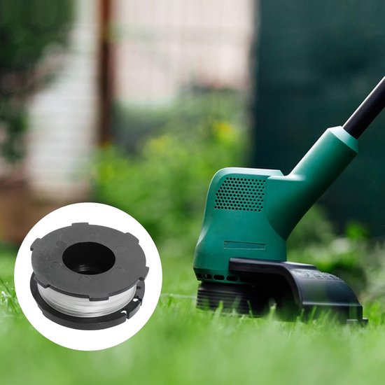 Spoelen reservespoel voor accu trimmer grastrimmer DUR181 DUR181Z DUR181RF 195858-1 vervangende autofeed spoel lijn (8,3 m/27 ft, Ø 1,6 mm met spoelafdekking) — afbeelding 5
