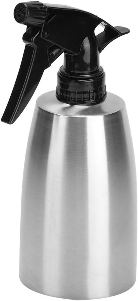 RVS Plantenspuit van 14 oz met Verstelbare Dopsproeier voor Tuinieren en Koken - Ideaal voor Plantenverzorging en Besproeien