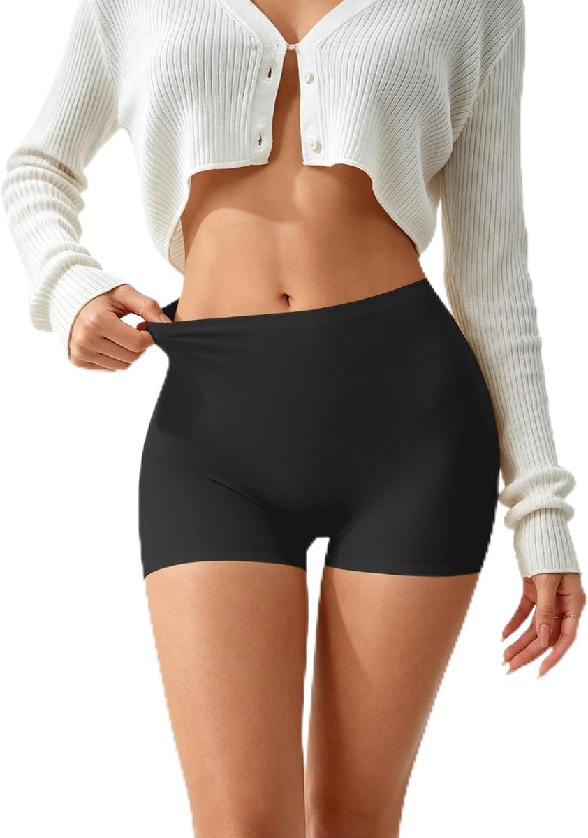 Ondergoed Naadloos Short Onder Jurk Korte Boxershort Katoenen Kruis
