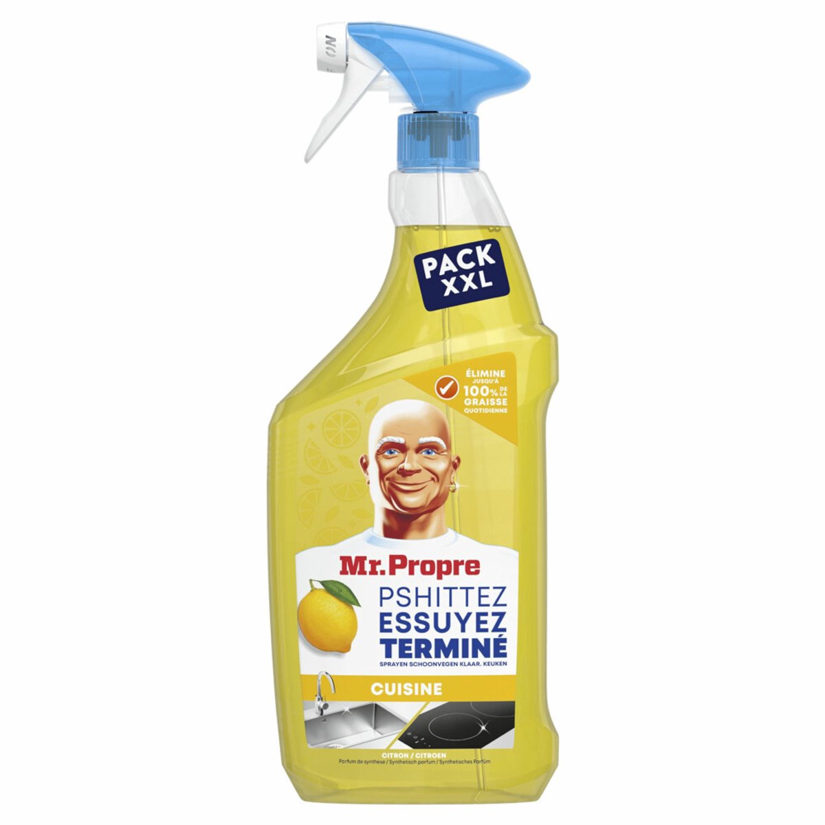 Mr. Propre - Allesreiniger Spray Citroen - 10 x 800 ml - Voordeelverpakking
