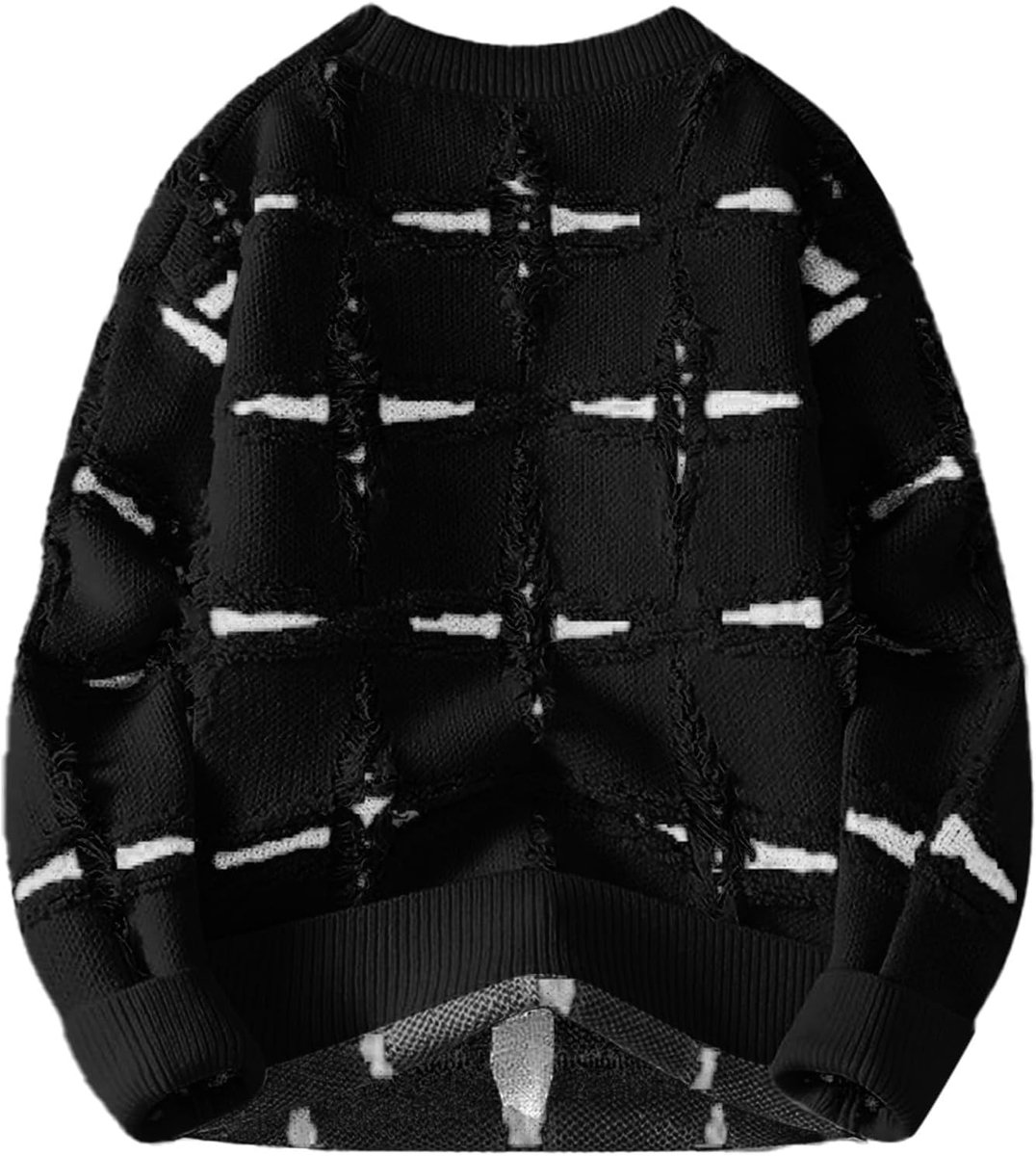 Casual trui voor heren, nieuw modieus gebreid overhemd, zeer comfortabel, herfst en winter