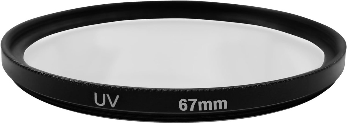 67mm UV-filter voor Canon/Nikon/Sony/Fujifilm/Sigma/Tamron cameralens en andere meer generieke merken