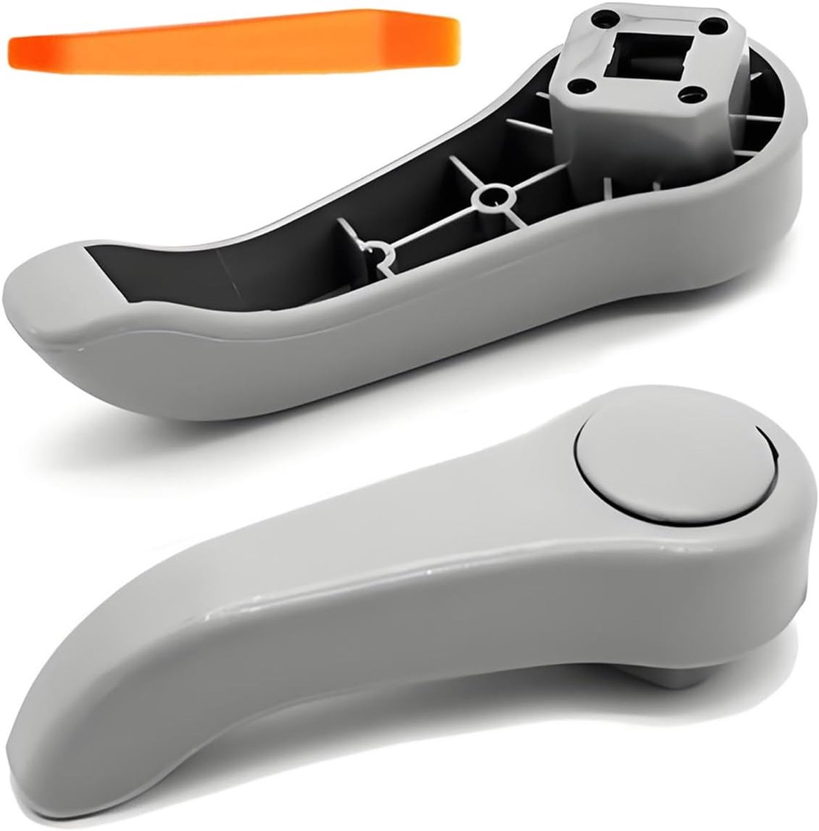 Dailygoods- Zitverstellingshendel Vervanging - Voorstoel - Renault Clio II/Twingo - 2 Stuks - Antislip - Duurzaam Materiaal - Stoelhendel