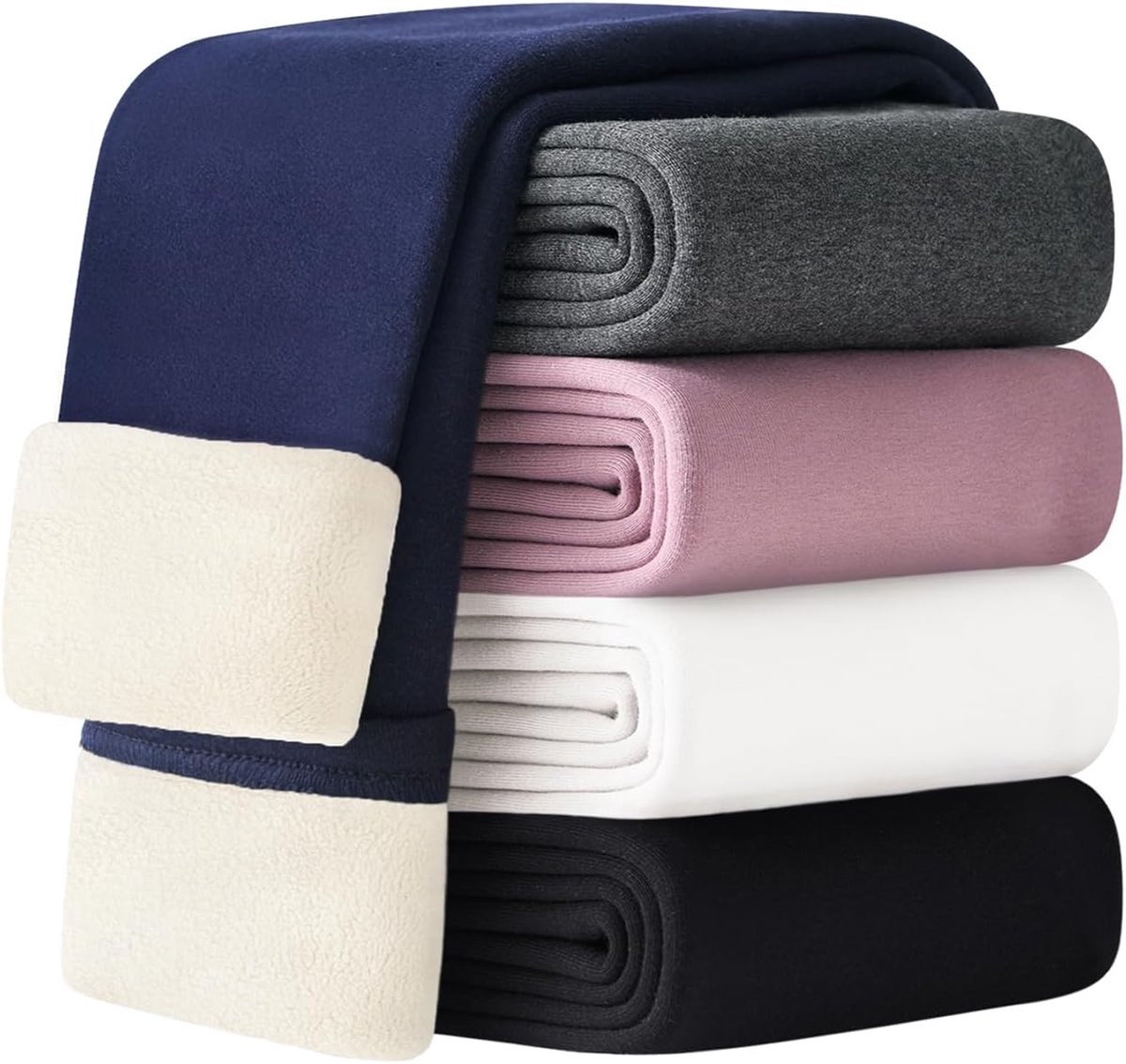 Gevoerde legging voor meisjes, katoen, warme winterbroek, thermobroek