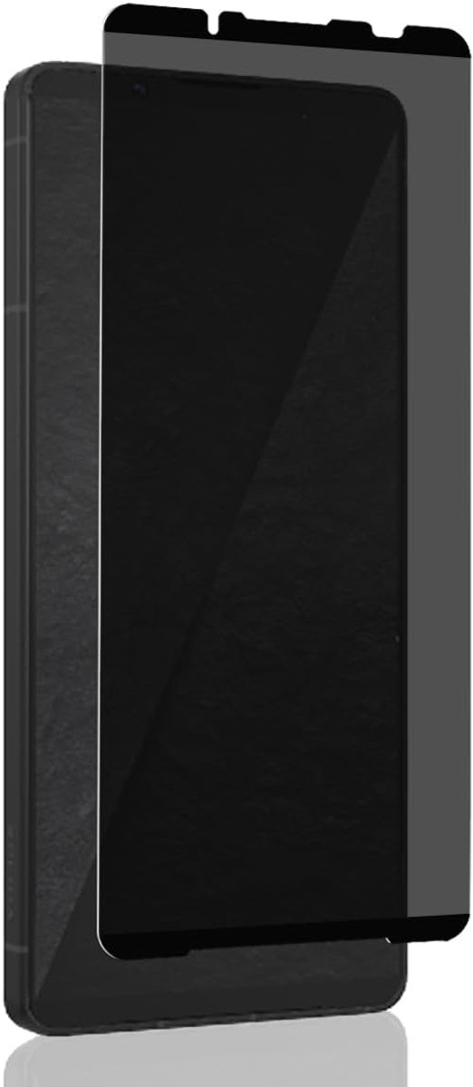 Privacy screenprotector voor Sony Xperia 1 VIII, gehard glas, volledige afdekking, krasbestendig, bubbelvrij, anti-spionage-displaybeschermfolie voor Sony Xperia 1 VIII
