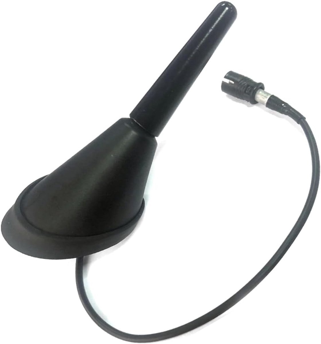 2,2 inch metalen auto radiostakantenne -antenne mast versterker basis radio -antenne versterker geschikt voor auto's, modelnummers: 1J0035501F, 1J0035501c