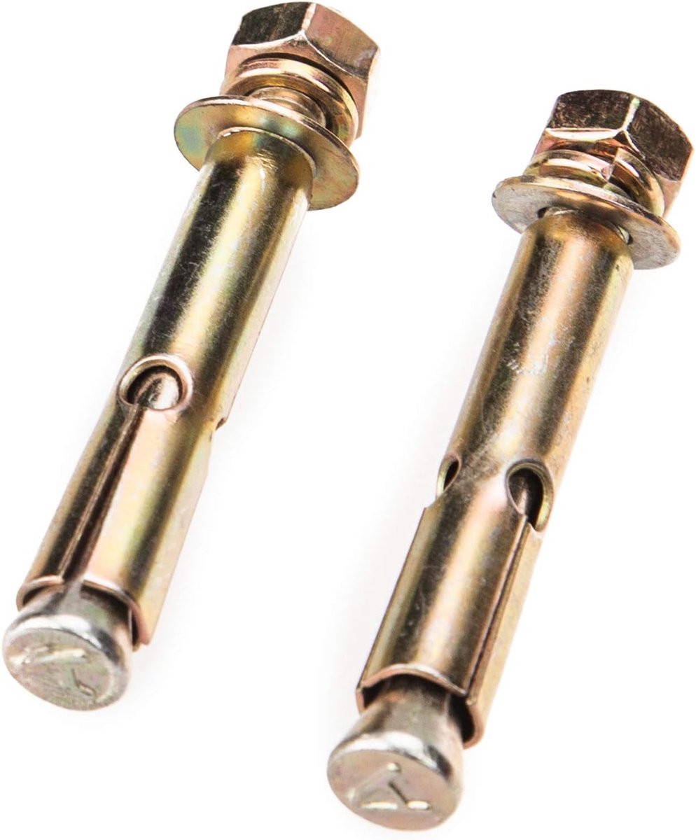 2x Pantograaf Vervangende uitbreidingsschroeven, M6 x 60 ankerbouten voor pantograaf plafond rail systeem accessoires studio fotografie foto video schijnwerper